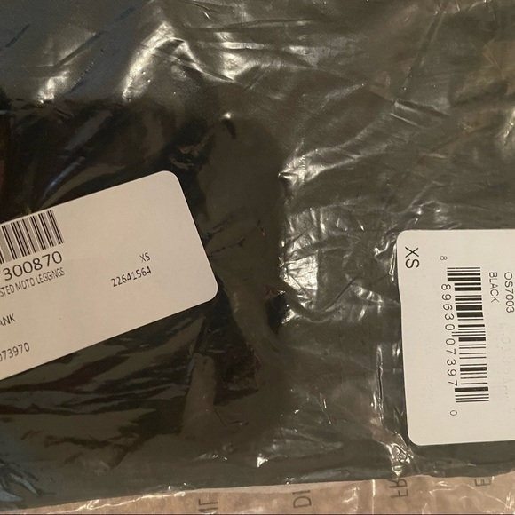 Oober Swank Coated High Waisted Moto Leggings Black - Picture 13 of 14